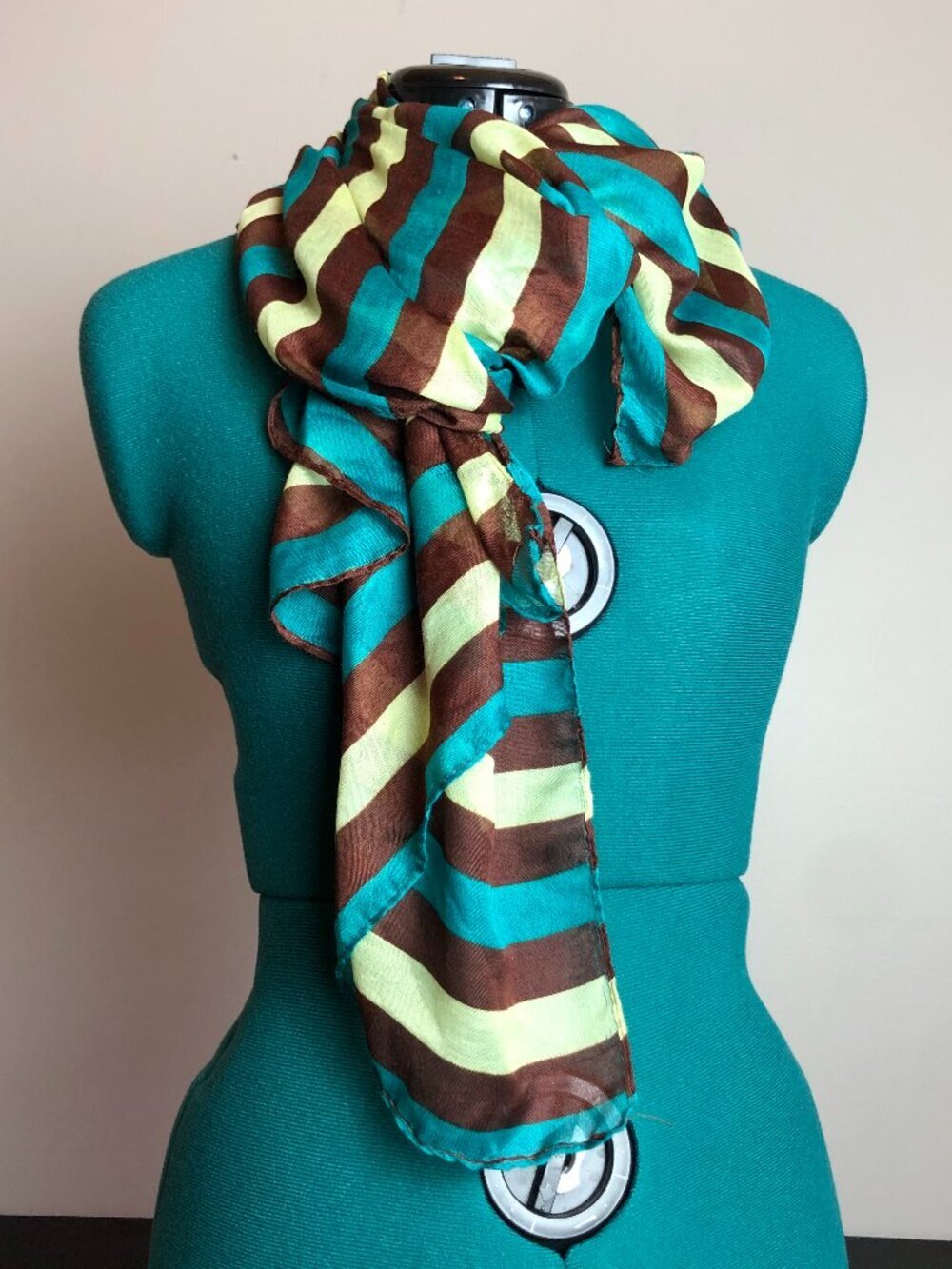 Striped Rectangle Scarf